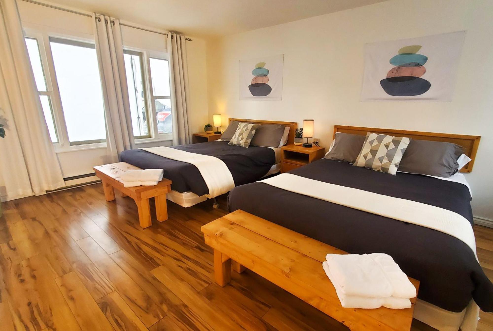 Motel Lofts Fleuve Et Montagnes Sainte-Anne-de-Beaupré Zewnętrze zdjęcie